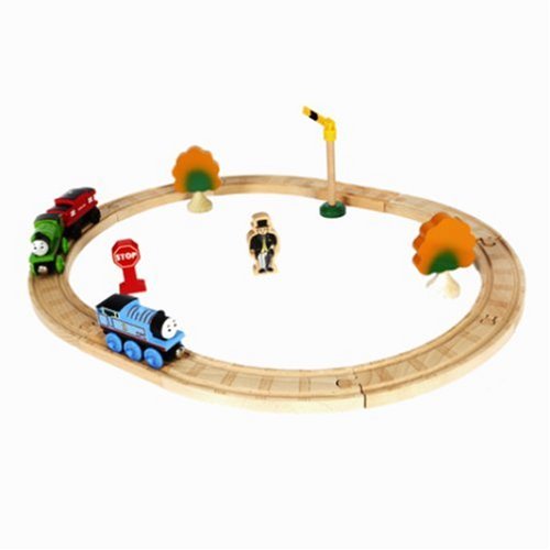 Childrens Toyshop  Toys : Thomas Wooden Railway System Thomas Starter Set