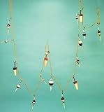 Wood Fishing Bobber Garland (17 PC 9') - Fish Net Decor