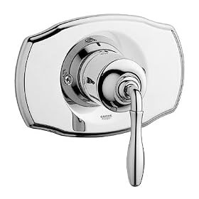 Grohe 19 708 000 Seabury Pressure Balance Valve trim with lever handle, Chrome by Grohe