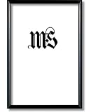 12x18 12'' x 18'' Frame for Picture Photo or Poster, Solid Wood, Black, style #601 by MyFrameStore
