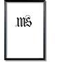 12x18 / 12'' x 18'' Frame for Picture Photo or Poster, Black, style #601