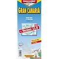 Gran Canaria 1: 100 000 +++ Islas Canarias, Las Palmas, Maspalomas, Playa del Ingl�s, Puerto Rico, Time Zone (BerndtsonMAP) (Road Map/ Landkarte) [Folded Map/ Faltkarte]