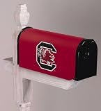South Carolina Gamecocks Garnet Team Logo Mailbox Cover