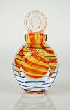 Orange Art Glass Perfume Bottle X50 (MI18)