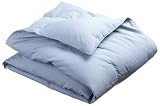 Pike Street Down Throw, Smoke Blue