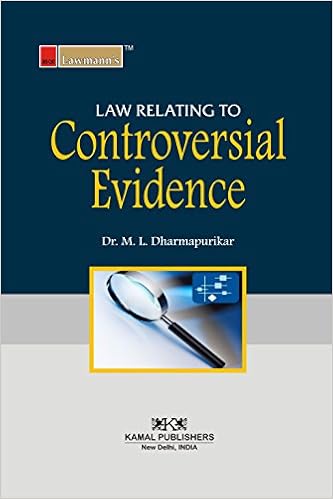 Law Relating to Controversial Evidence