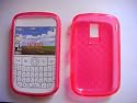 TEISTO - BLACKBERRY BOLD  9000  - TRANSLUCENT RUBBERIZED GEL CASE  HOT PINK   - TOUGHER THAN A CRYSTAL CASE - MORE DURABLE THAN SILICON