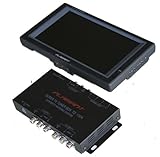 車載モニター ７インチワイド液晶モニター/液晶テレビ一式セット SAMSUNG社製の高輝度液晶TFTLCD搭載 TM-708WSA