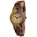 Tense Inlaid Multicolored Natural Wood Watch Hypoallergenic Ladies L7103I