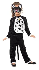 Smiffy's Cat Costume with Mask (Child, S)