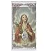 PEWTER ST. LUCY MEDAL & 18" CHAIN, PRAYER title=
