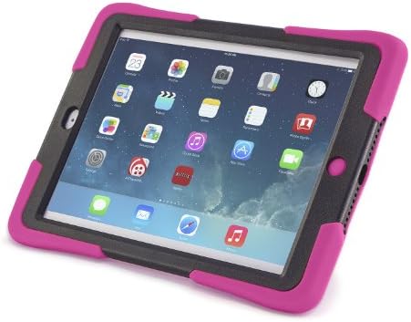 Caseiopeia Keepsafe Kick: Rugged Heavy Duty iPad Air Case Designed for Home and School with Kickstand and Screen Protector