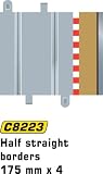 Scalextric - Sport Advanced Track System 1/2 Straight Border 175mm x 2
