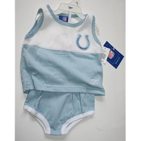 Reebok NFL Indianapolis Colts 2 Piece Baby Outfit Size: 24 Months
