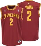 Kyrie Irving Jersey: adidas Revolution 30 Dark Red #2 Cleveland Cavaliers Jersey