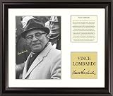Vince Lombardi Vintage Series 13 x 11 Framed Photograph (79KA-E1Q)