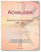 Achalasia: Webster's Timeline History, 1950 - 2007