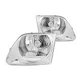 Anzo USA 111030 Ford F-150 Crystal Chrome Headlight Assembly - (Sold in Pairs) by AnzoUSA