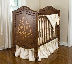 Green Frog Art Old World Classic Crib Eco-Friendly Nursery Furniture
