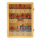 Freud 91-100 13-Piece Super Router Bit Set with 1/2-Inch Shank and Freud's TiCo Hi-Density Carbide