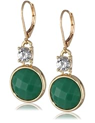 Anne Klein "Colorful Waterfall" Leverback Drop Earrings