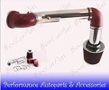 95 96 97 Pontiac Firebird V6 3.8l Cold Air Intake 2pcs Red (Included Air Filter) #Cai-ch004r