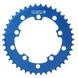 Origin8 BMX/Singlespeed Bicycle Chainring - 1/2 x 3/32 46T Blue