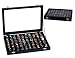 Luxury Gifts Inc Jewelry Box / Jewelry Holder / Jewelry Tray with Clear Window - Holds up to 100 Rings