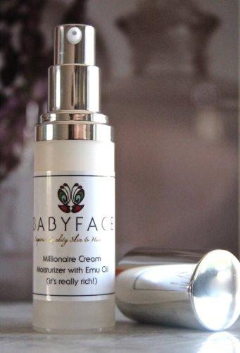 Babyface Millionaire Creme with Emu Oil & Hyaluronic Acid Cream 1.1 oz.