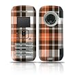 Copper Plaid Design Protective Skin Decal Sticker for LG enV VX9900 Cell Phone