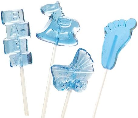 12 CT It's a Boy Baby Shower Lollipops