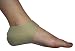 Brown Medical Satin Heels Passively Exfoliating Heel Orthotic, Medium (Women's 8-11, Men's 6-9.5)