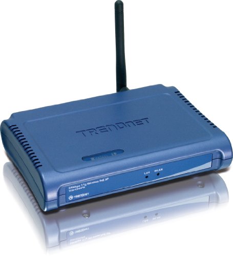 TRENDnet 54Mbps Wireless G PoE Access Point TEW-434APB (Blue)