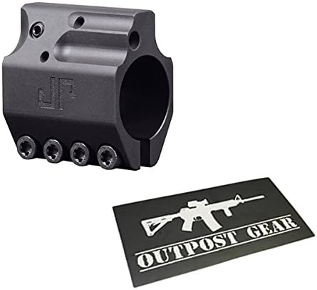 JP .750 Dia Adj. G*S-BI0CK (Black) with Outpost Gear Sticker