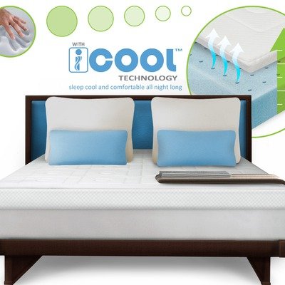 Extreme Luxury Memory Foam Topper Size: Full