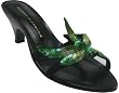Robert Clergerie Diam Women's Dress Medium Heel Sandals Green Dragon