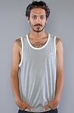 RVCA The Dusty Tank in Royal Fade,Tank Tops for Men