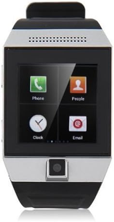 S5 Android 4.0 Smart Watch Cell Phone Dual Core Cpu, Wi-fi, Built-in Gps, Music and Video Multimedia Player, Fm Radio (Silver)