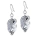 Pugster 925 Sterling Silver Hollow Carved Heart Cluster Jewelry Dangle Earrings image 3