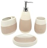Famous Home Fashions Congo 4-Piece Set, Beige