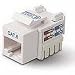 Belkin CAT6 CHANNEL CERT.KEYSTONE JACK ( R6D026-AB6-WHT )