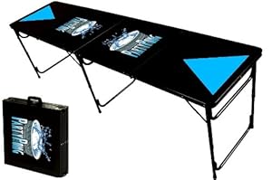 8-Foot Professional Beer Pong Table - Party Pong Logo