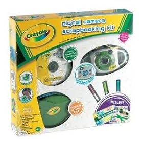 2013 Camera For Sale : Crayola 2.1 MP Digital Camera Scrapbooking Kit Sale
