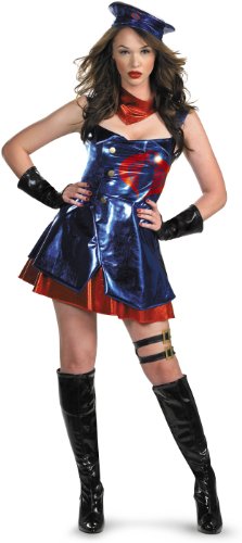  Disguise Costumes Unisex - Adult Deluxe Gi Joe Sassy Cobra
