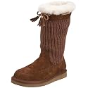 Ugg Australia Women's Suburb Crochet Boot Heathered Brown 5124 3 UK