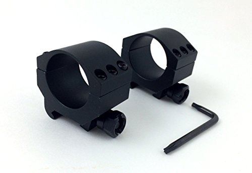2pcs Tactical 30mm Extreme Low Rifle Scope Weaver Mount Rings for Leupold Night Force - Full Metal Durable BSSÂ®
