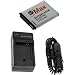GTMax BP-70A Replacement Battery+Battery Charger for Samsung ST72, WB30F, ST150F, DV150F, ST66, ST76, MV800, ST700, ST95, PL120, PL170, ST90, PL90, PL200, ST100, ST80, AQ100, SL605, SL600, SL50