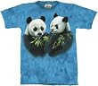 Pandas T-shirt 100% cotton short sleeve KIDS and TEENS and ADULTS bears shirt