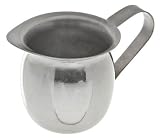 Update International BC-3 Stainless Steel Bell Creamer, 3-Ounce, 2-1/4-Inch