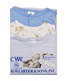 3 Pack Sleep & Play by H.W. Carter & Sons - blue, nb